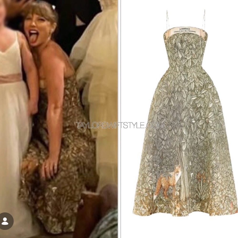 Lobbster Montsand Jungle Print dress ASO Taylor Swift - Picture 12 of 15